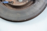 Brake disc for Volkswagen Golf III 2.0, 115 hp, 3 doors, 1992, position: front