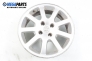 Alloy wheels for Peugeot 206 (1998-2006) 16 inches, width 7 (The price is for two pieces)